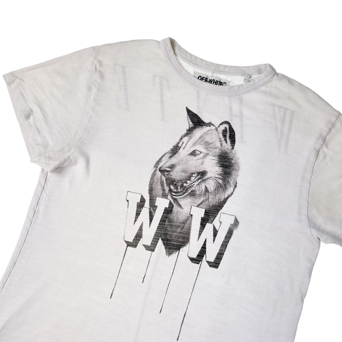 White Off White Othelo S Wolf T Shirt Hoodie, Sweatshirt | FlexRushtees.com