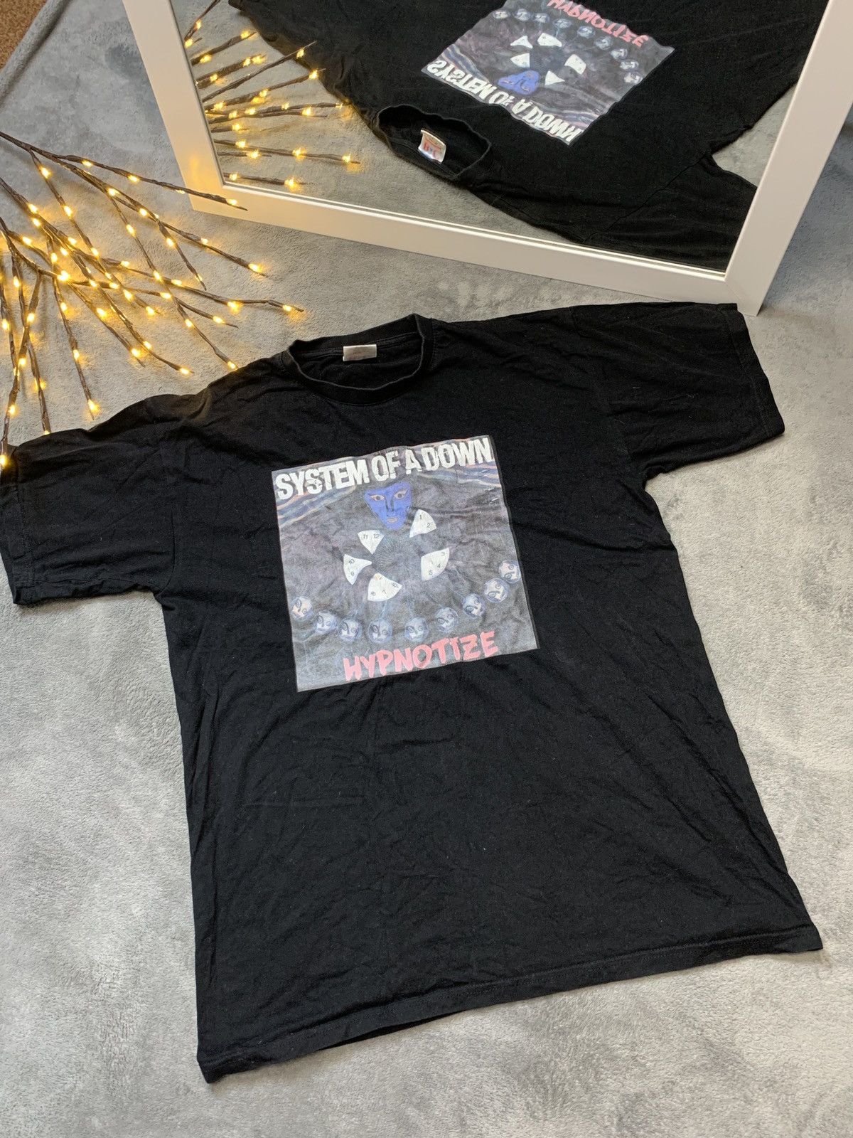 Vintage Y2k System Of A Down 00s Hypnotize Rock Band Tee Hoodie, Sweatshirt | FlexRushtees.com