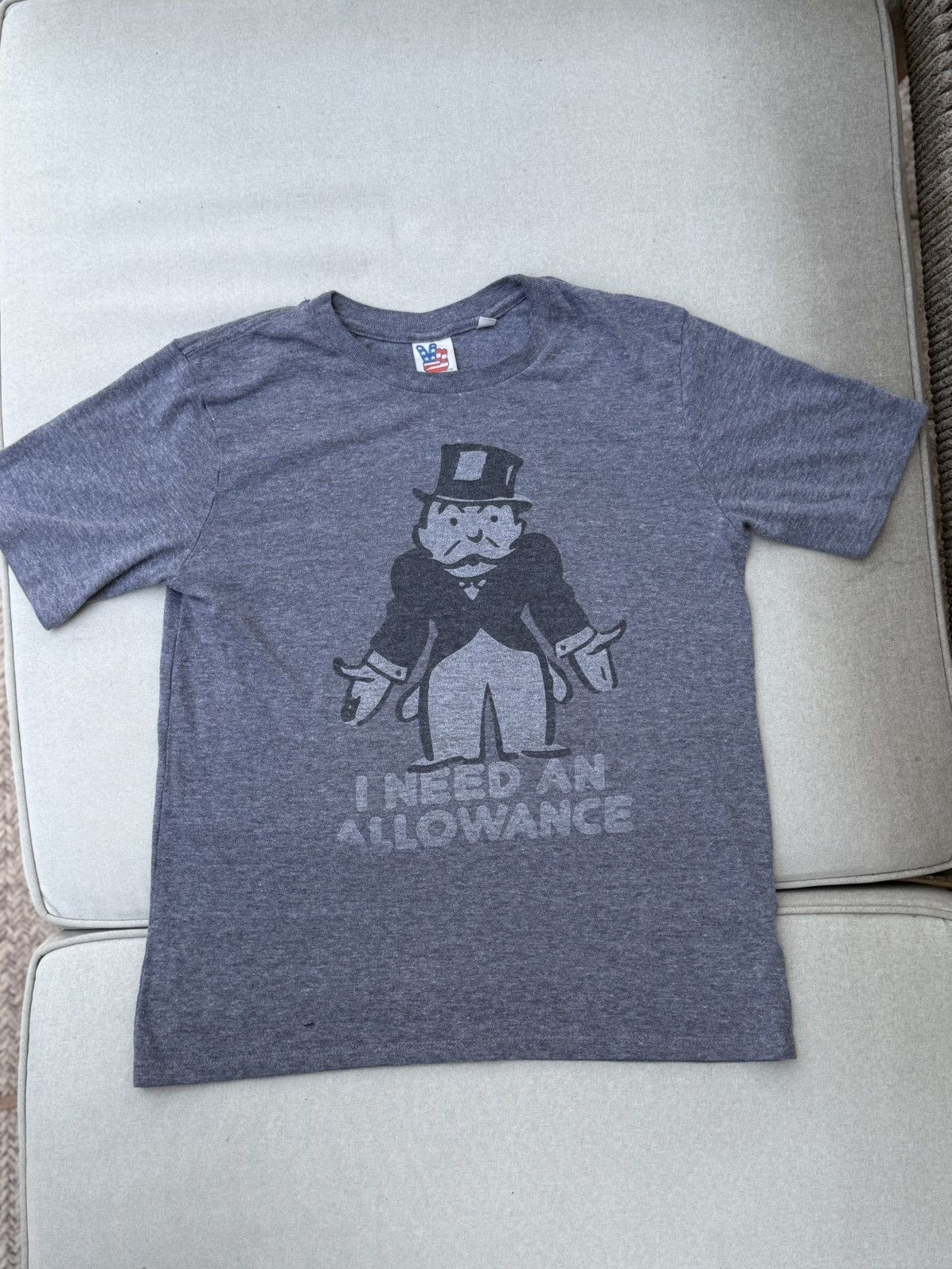 Food Junk Food I Need An Allowance Monopoly Graphic T Kids L T-Shirts, Hoodie, Sweatshirt | FlexRushtees.com