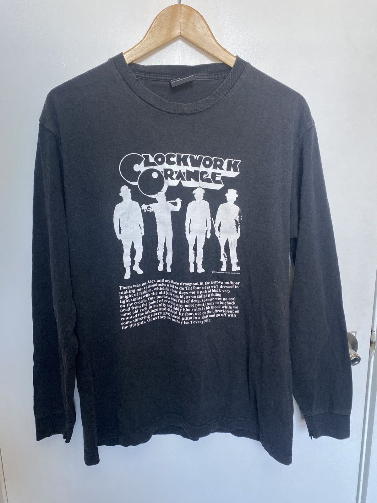 Vintage A Clockwork Orange Long Sleeve In Black