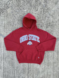 Vintage Ohio Russell Athletic Hoodie Red