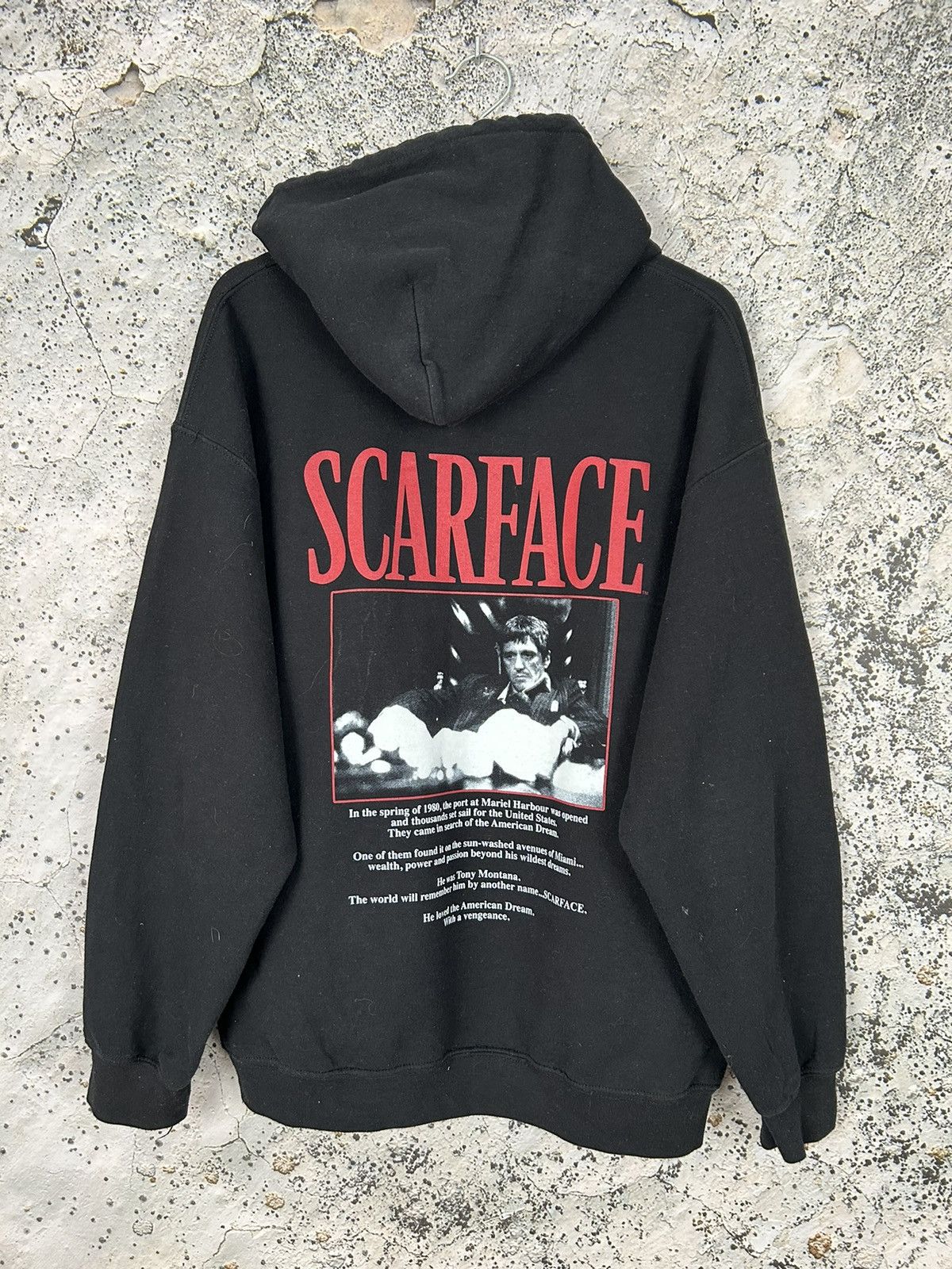 Other Vintage Scarface Hoodie Movie Film Oversized Hype Retro T-Shirts, Sweatshirt | FlexRushtees.com