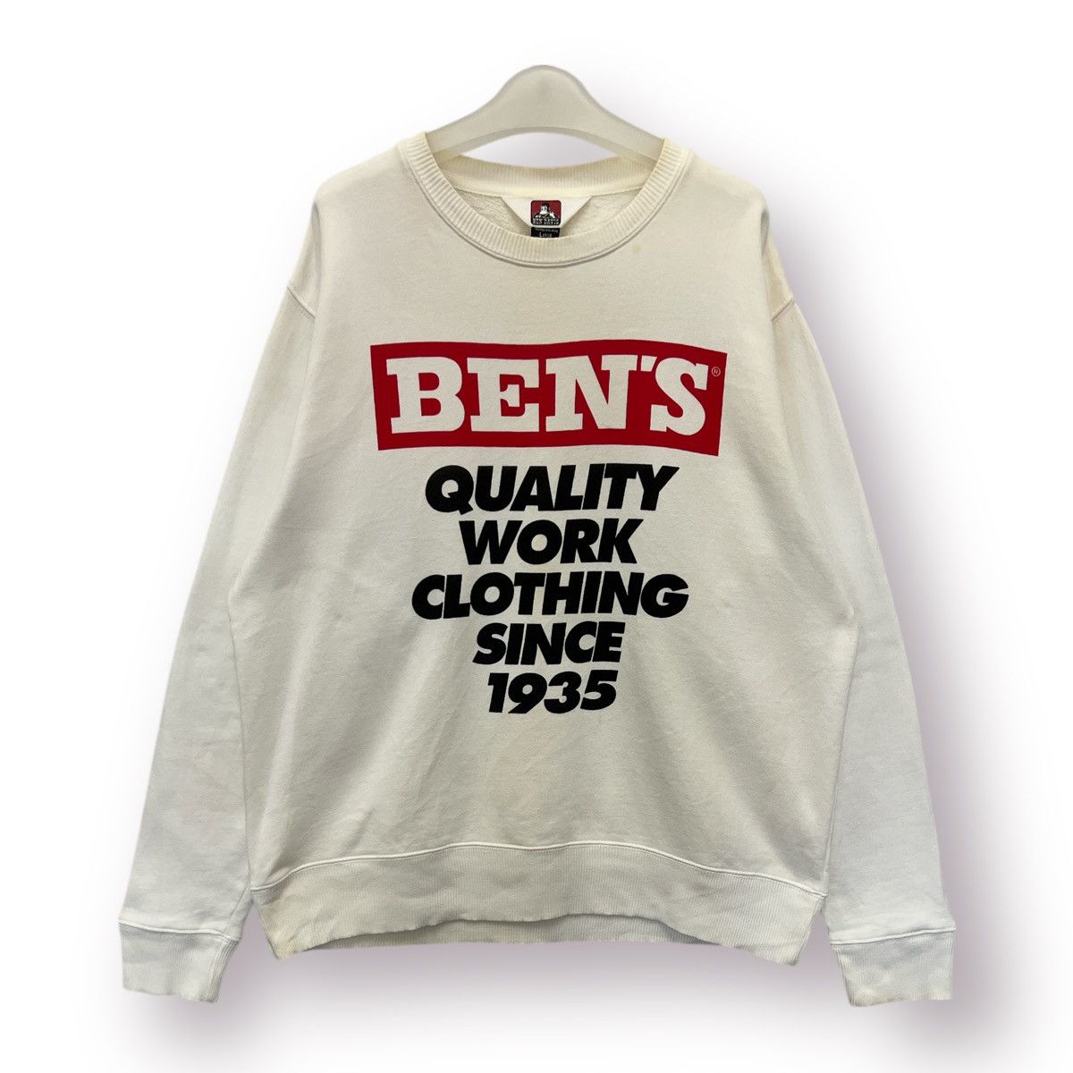 Davis Ben Davis Streetwear Roundneck Sweatshirt L
