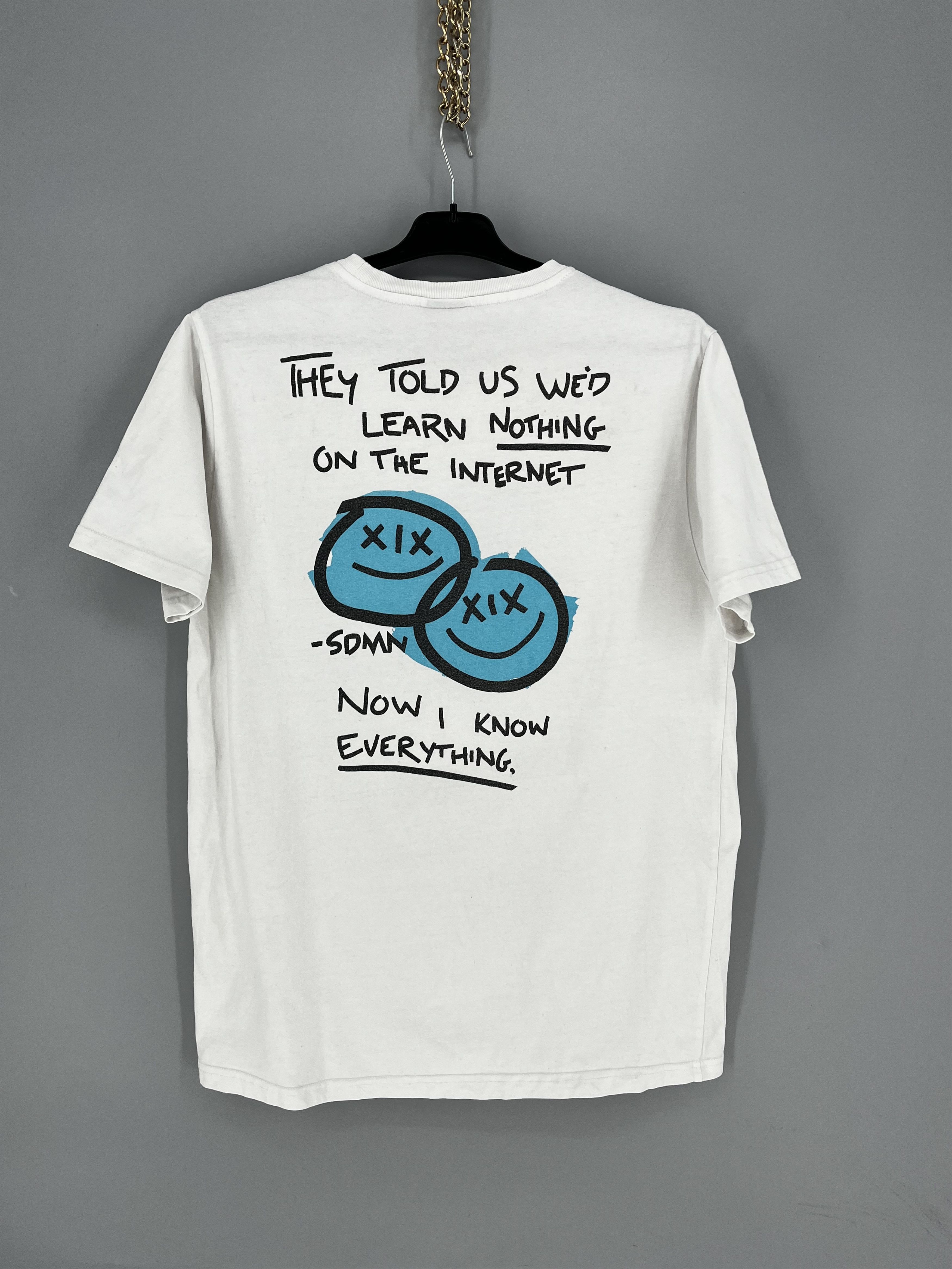 Vintage Graphic Tee Learn Nothing Internet Quote Shirt Hoodie, Sweatshirt | FlexRushtees.com
