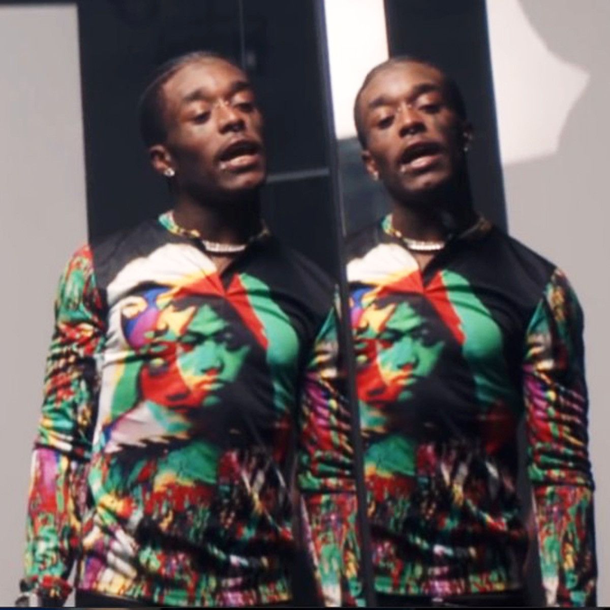 Jean Paul Gaultier Ss2000 Jean Paul Gaultier Psychedelic Turtleneck