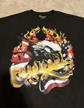 Company Foulplay Hellrider Eagle Usa Flame T Shirt 2xl