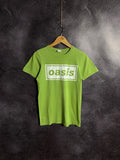 Vintage Oasis Box Logo T Shirt Hoodie, Sweatshirt | FlexRushtees.com