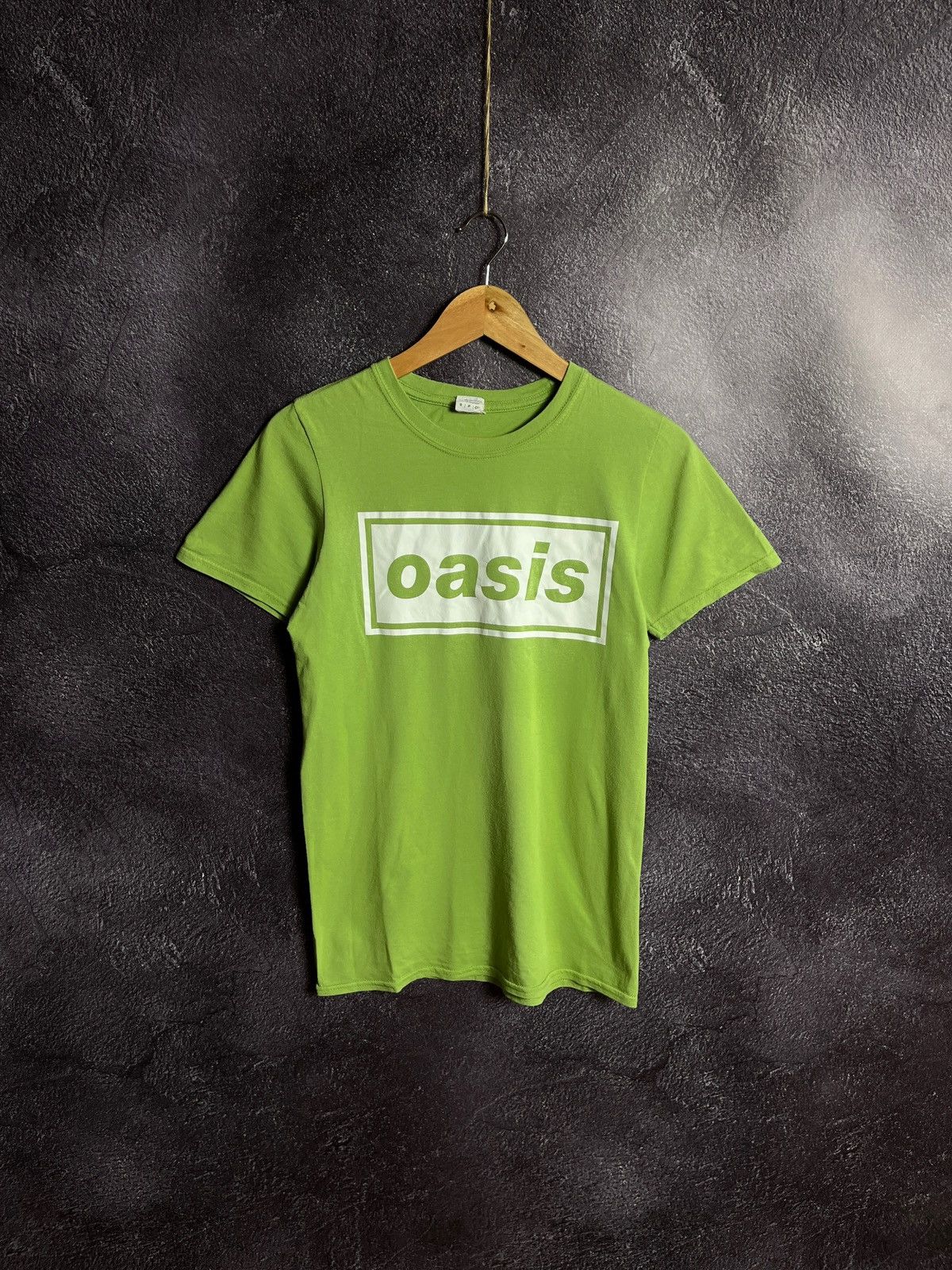 Vintage Oasis Box Logo T Shirt Hoodie, Sweatshirt | FlexRushtees.com