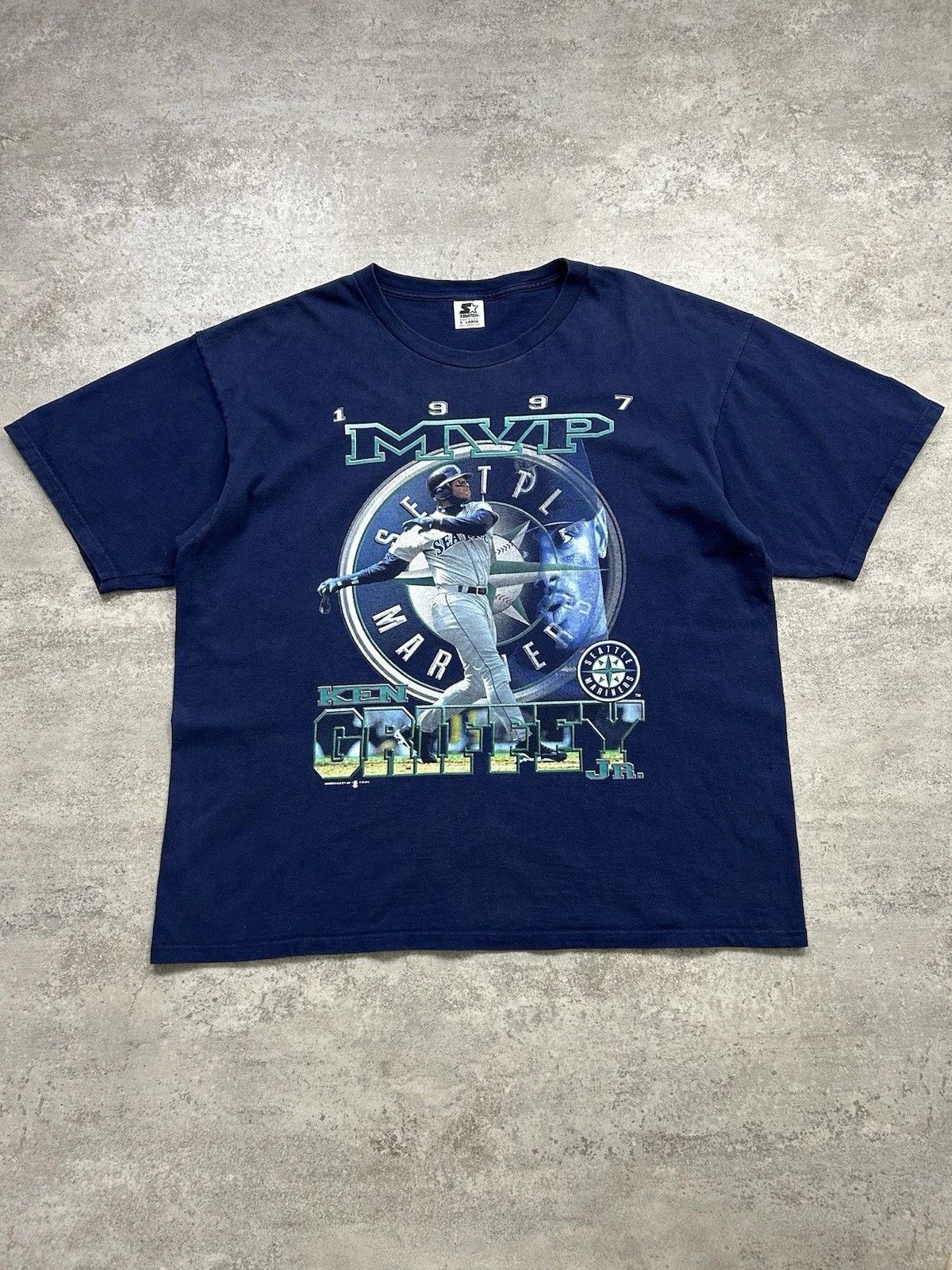 Starter X Vintage Ken Griffey Jr Seattle Mariners Starter 1997 T Shirt