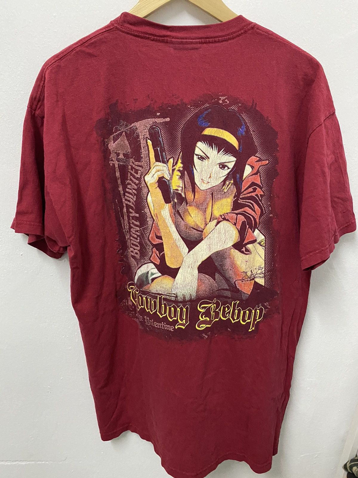 Anime Vintage Cowboy Bepop Faye Valentine T-Shirts, Hoodie, Sweatshirt | FlexRushtees.com