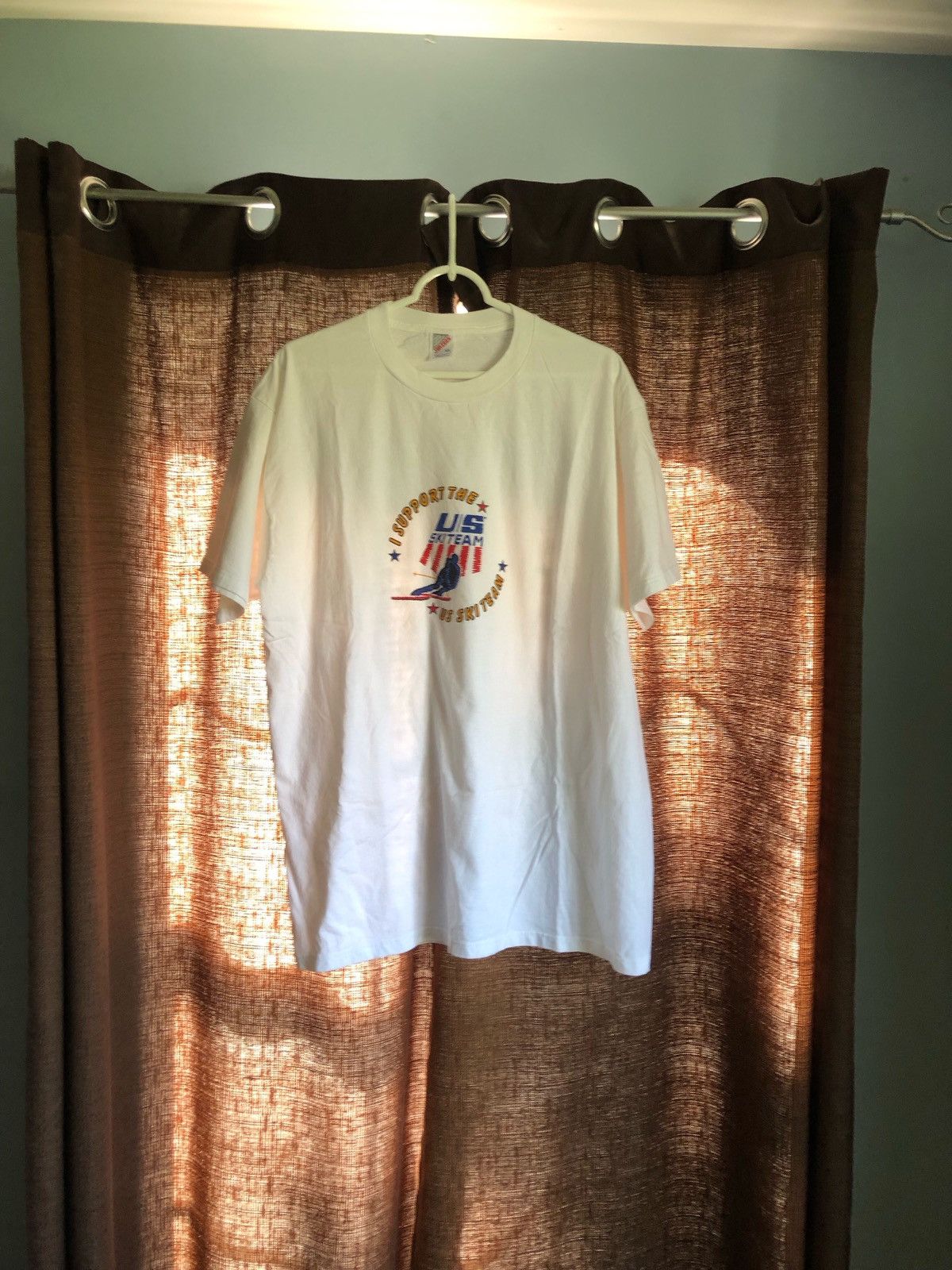 Vintage Jerzees Usa Olympic Ski Team T Shirt