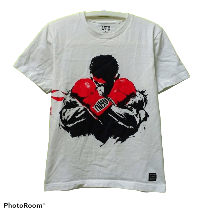 Uniqlo Street Fighter Anime Japan T Shirt