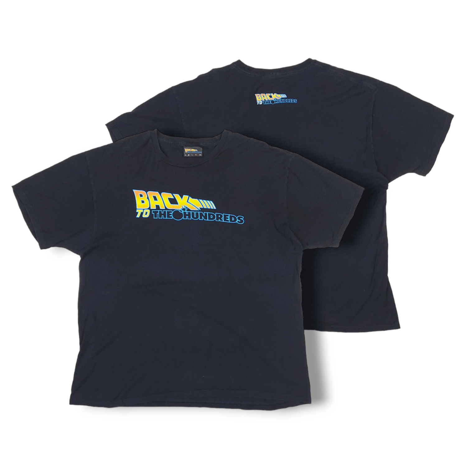 Back To The Future Double Sided Tee Hoodie, Sweatshirt | FlexRushtees.com
