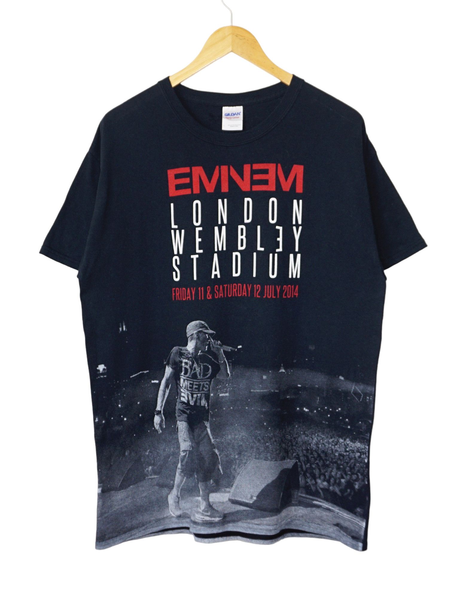 Eminem 2014 Wembley Aop Full Print Tour Merch Tshirt Hoodie, Sweatshirt | FlexRushtees.com