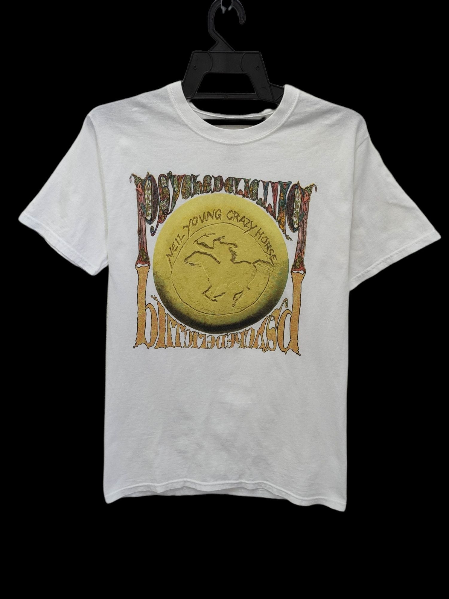 Band Tees Vintage Neil Young Crazy Horse Psychedelic Pill Promo Tee