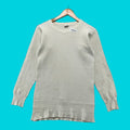 Vintage Bodygard T Shirt Shirt Mens L Beige Thermal Waffle Knit Long Sleeve 50s 60s Cotton G
