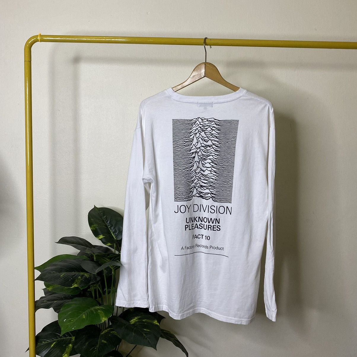 Division Joy Divison Unknown Pleasure Official Reissue Ls Tee Hoodie, Sweatshirt | FlexRushtees.com