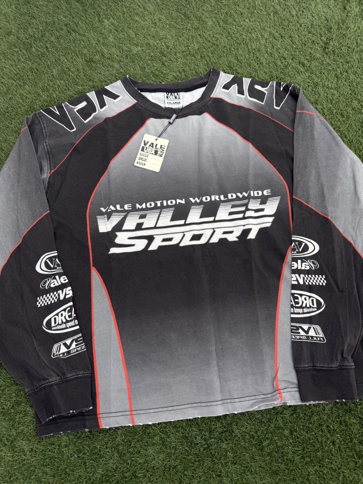 Vale Valley Dreams Racing Long Sleeve Tee Size Xl New