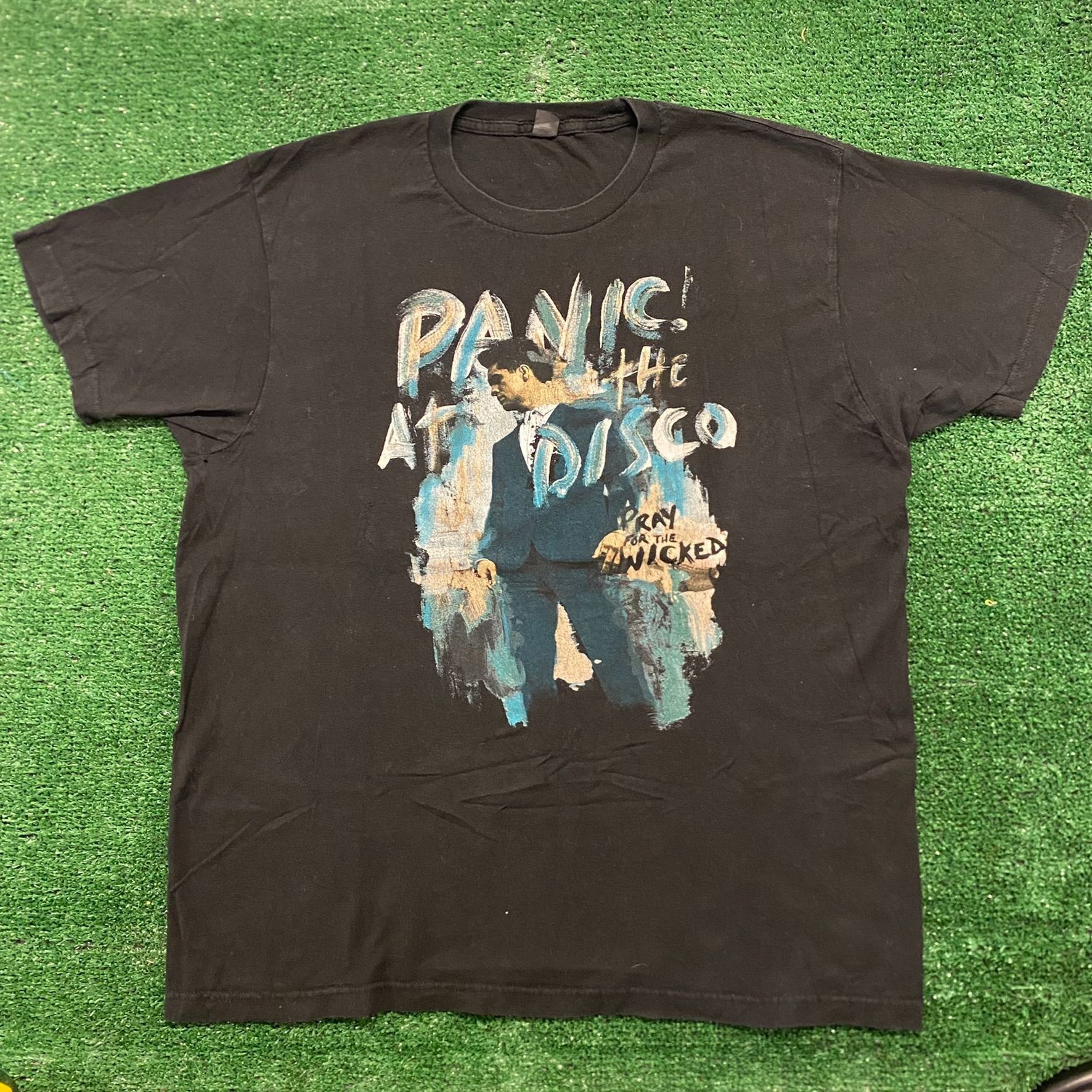 Vintage Panic At The Disco Vintage Punk Emo Band T Shirt Hoodie, Sweatshirt | FlexRushtees.com
