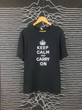 Vintage Vtg Keep Calm And Carry On Statement Quote Wording Tee Hoodie, Sweatshirt | FlexRushtees.com
