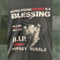 Gildan Vintage The Crenshaw Nipsey Hussle Mens Tee L Black Rip 90s Music Quotes Shirt Mens Large Bla Hoodie, Sweatshirt