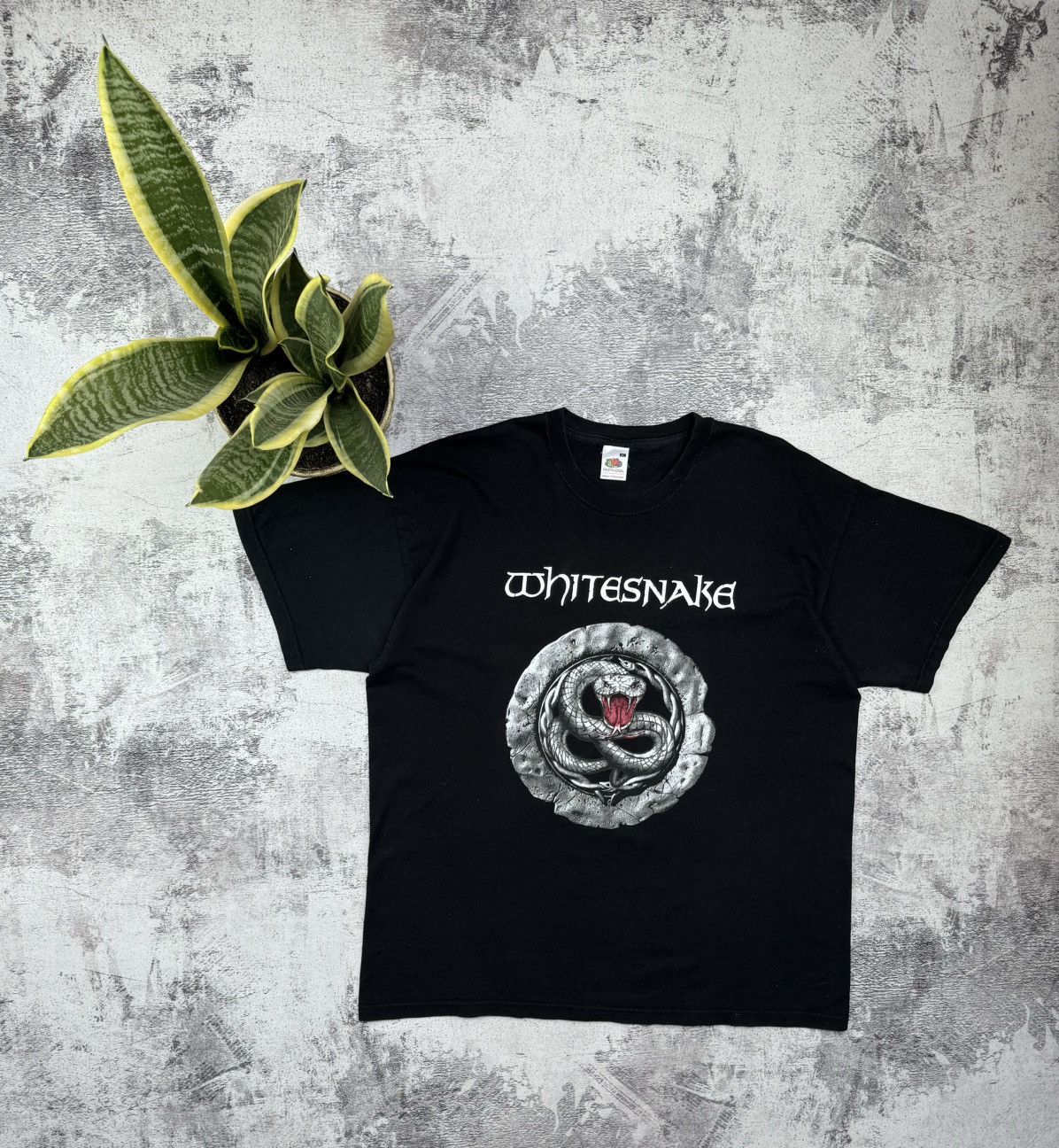 Band Tees Vintage 2004 Whitesnake Band Merch Cartoon T Shirt 90s Oos Hoodie, Sweatshirt | FlexRushtees.com