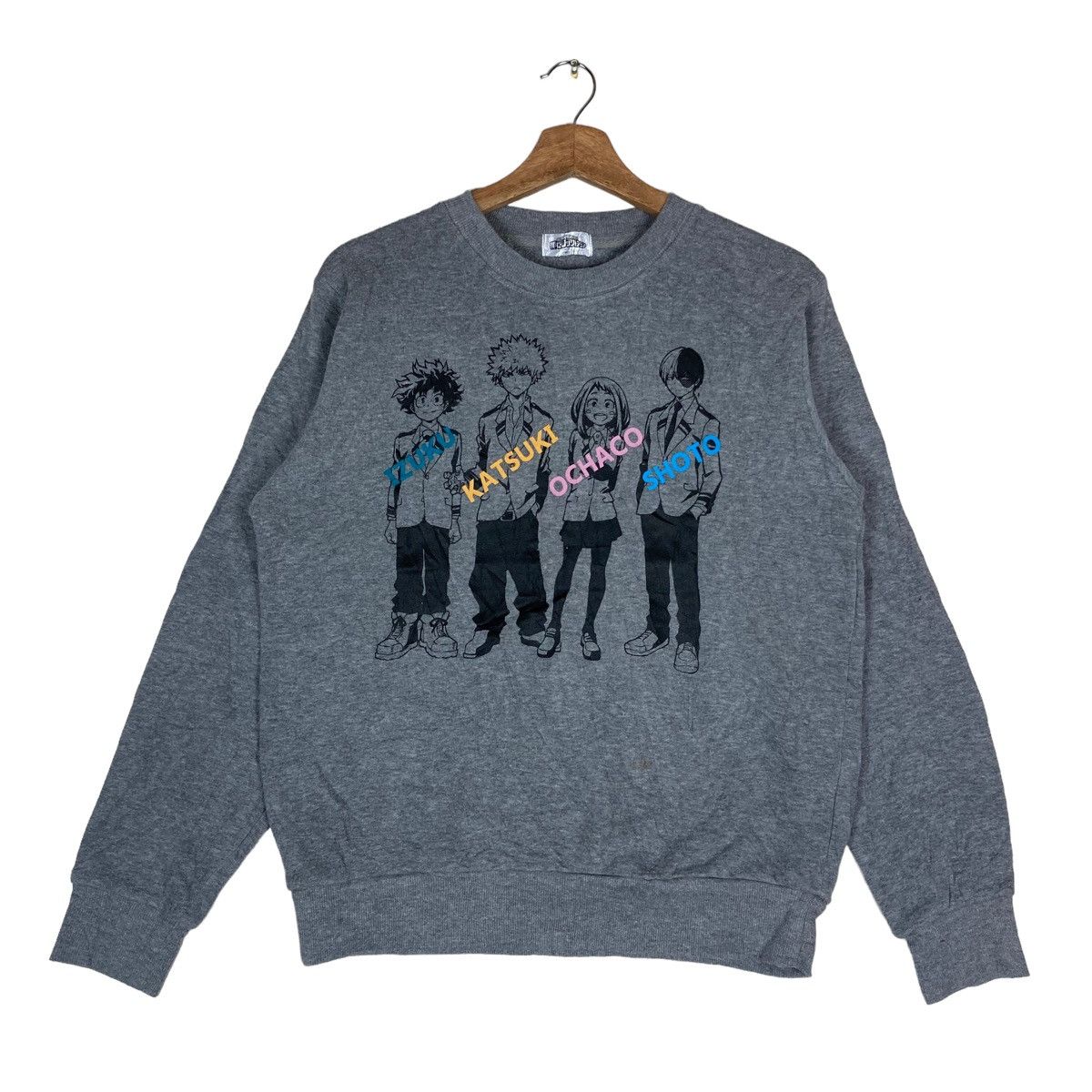 Brand Japanese Anime My Hero Academia Pullover Jumper Sweatshirt