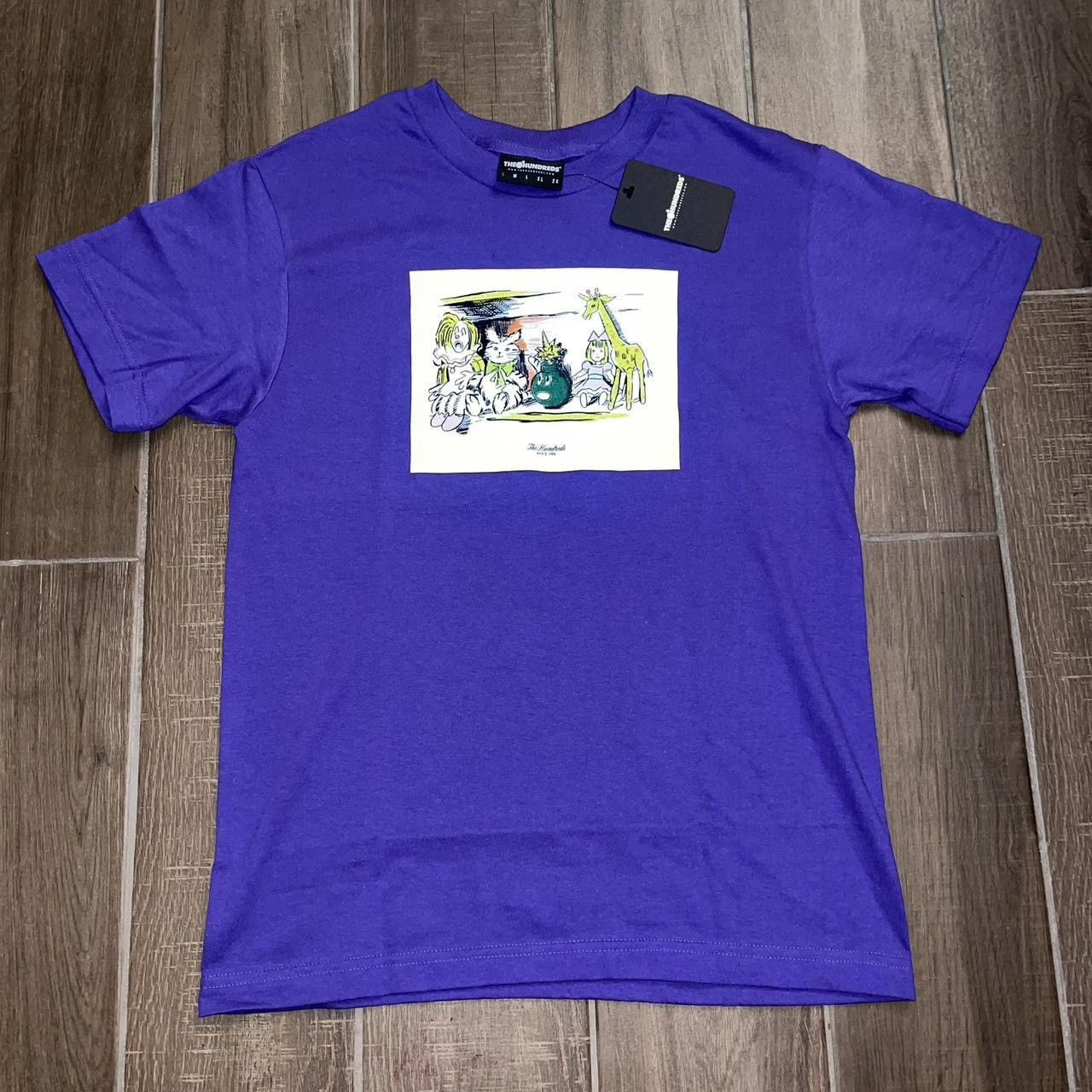 Hundreds The Hundreds Purple Toy Drawing Illustration T Shirt Hoodie, Sweatshirt | FlexRushtees.com