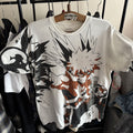 Vintage Y2k My Hero Academia All Over T Shirt Punk Erd