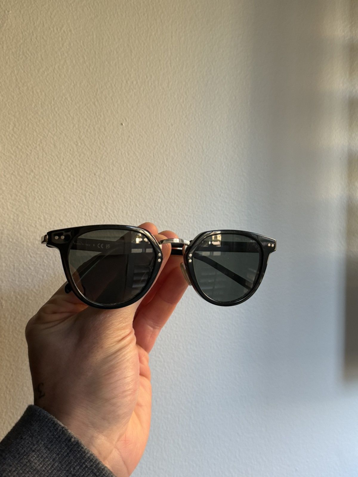Prada Mens Round Sunglasses