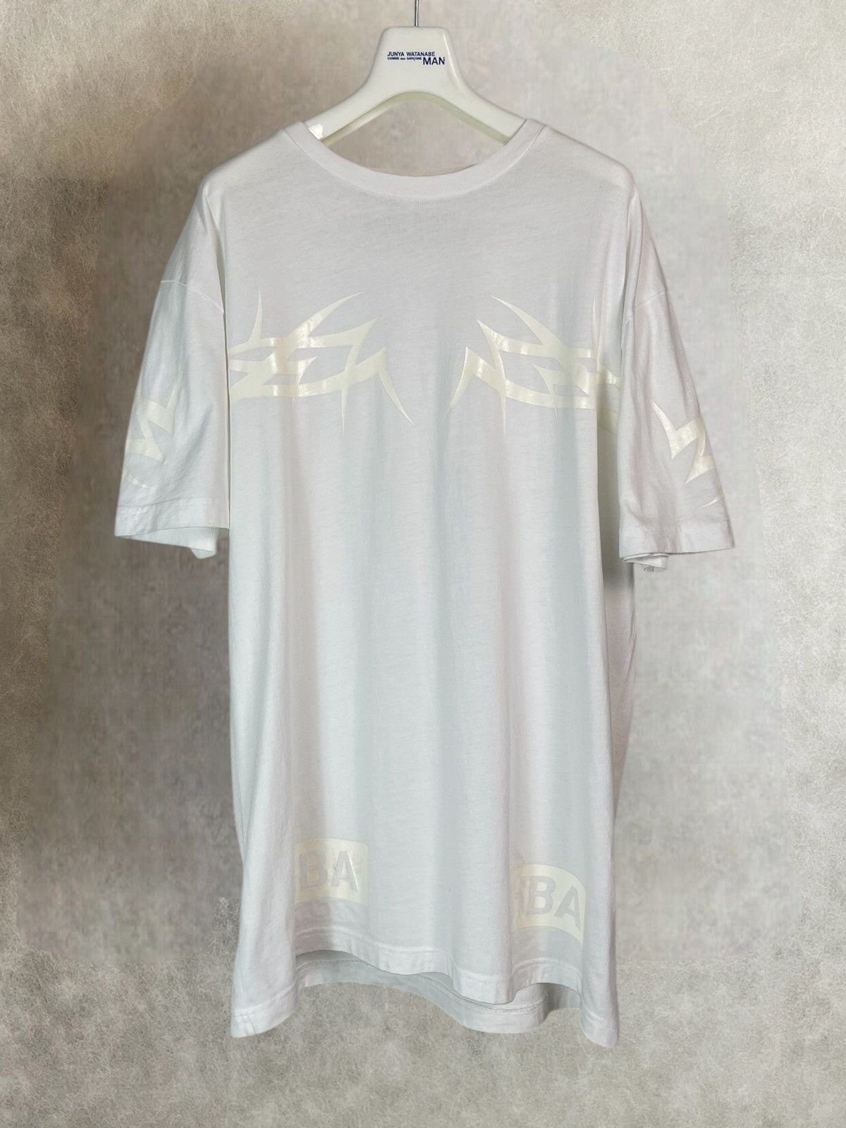 Hood By Air Fw2013 Hood By Air Hba White On White Tribal Tee