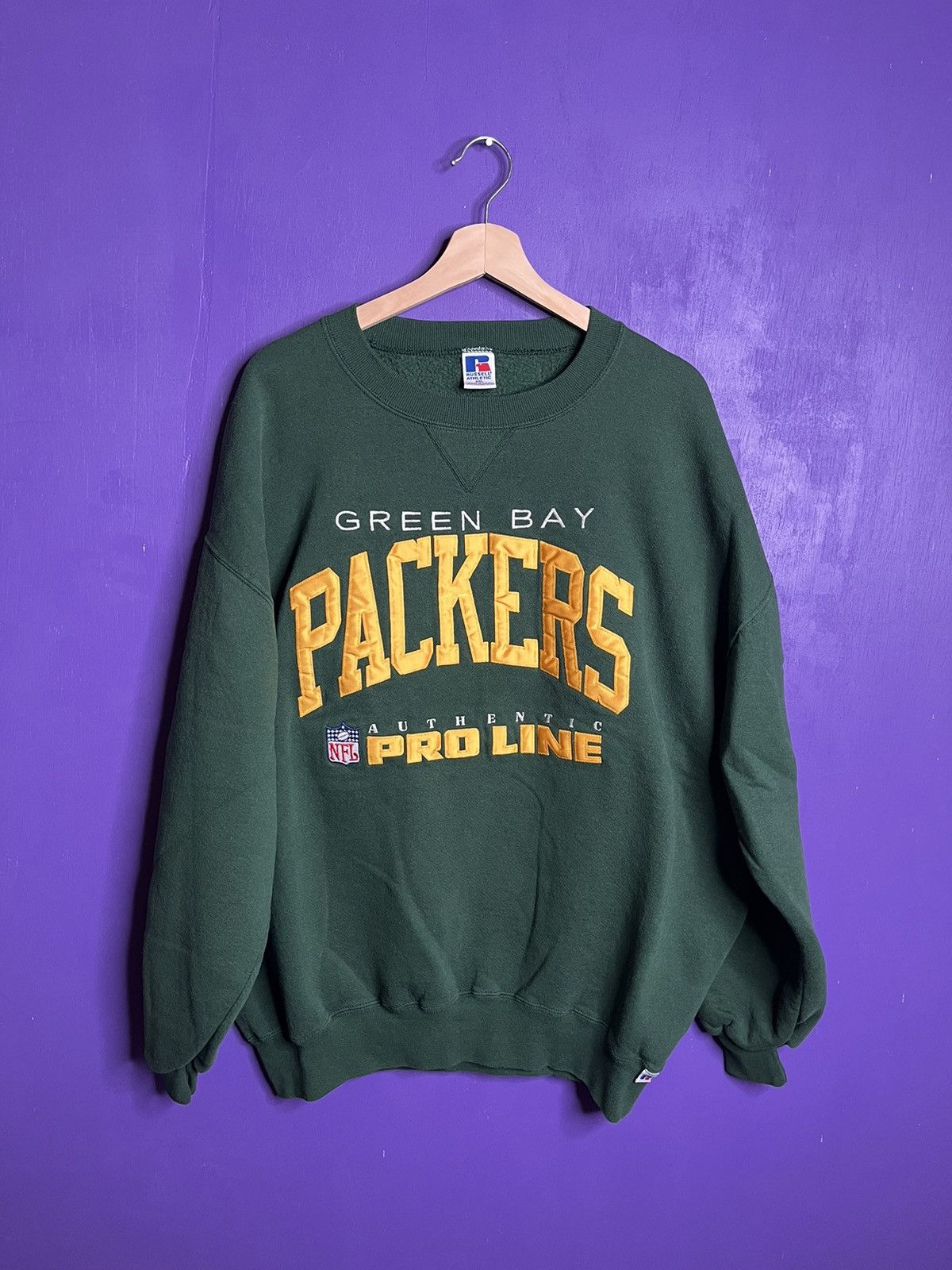 Russell Athletic X Vintage Vintage 90s Russell Athletic Green Bay Packers Sweatshirt