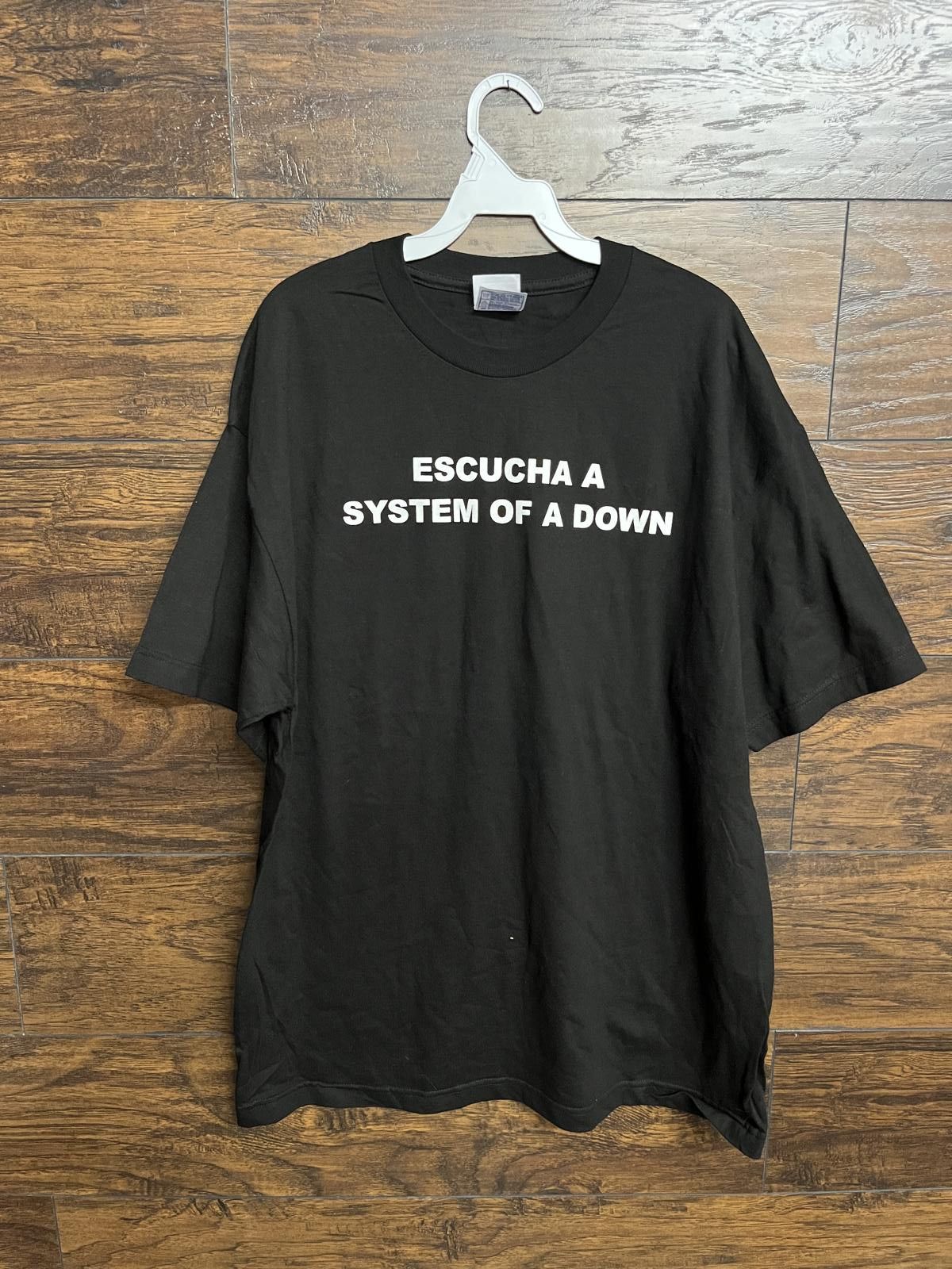 Designer Escucha A System Of A Down T Shirt 2003 Soad Tee Xl Hoodie, Sweatshirt | FlexRushtees.com