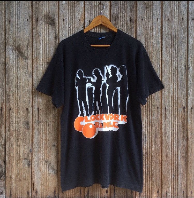 Vintage 90s Clockwork Orange Movie By Stanley Kubrick Crime T-Shirts, Hoodie, Sweatshirt | FlexRushtees.com