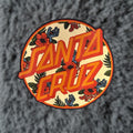 Vintage Santa Cruz Hoodie Men Small Blue Sweatshirt Graphic Rose Logo Skateboard Skater Skat