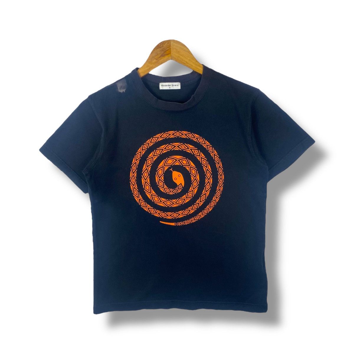 Distressed Vintage 00 S Alexander Girard The Snake Art Tee Hoodie, Sweatshirt | FlexRushtees.com