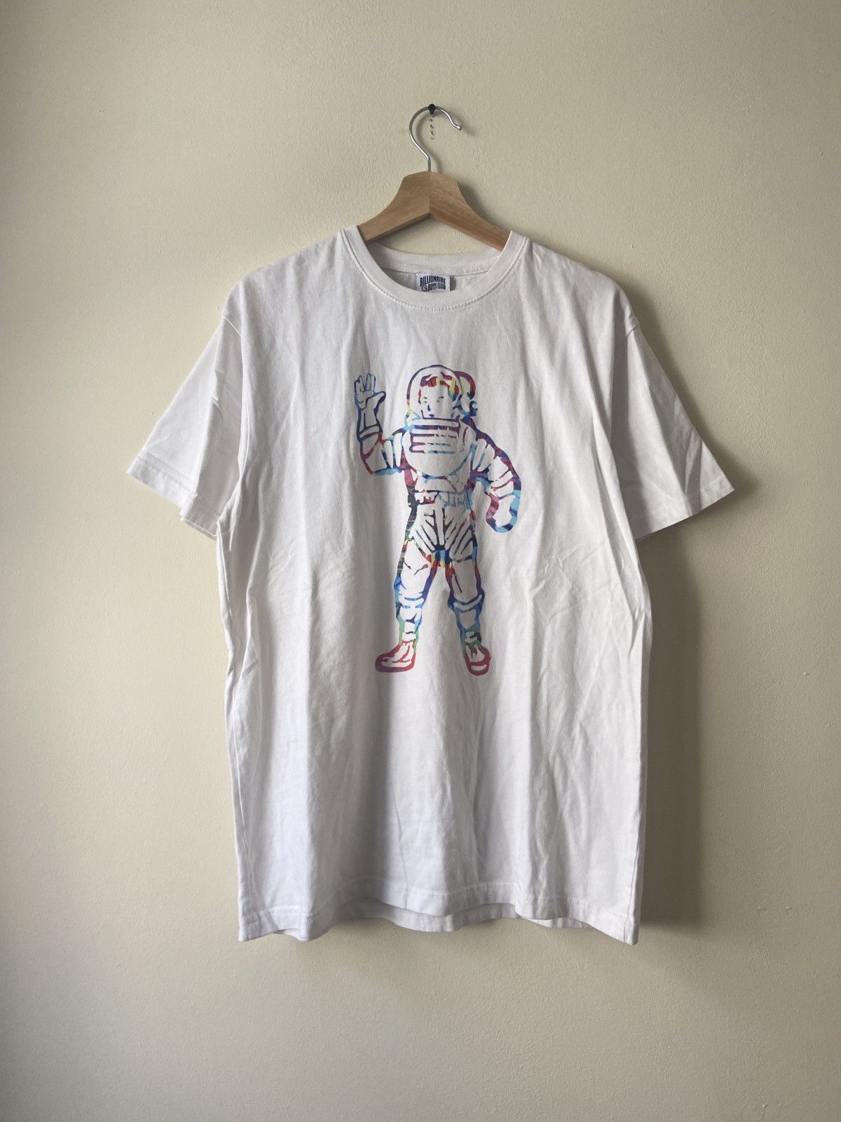 Boys Club Billionaire Boys Club Bbc Astronaut Graphic White Tee Shirt