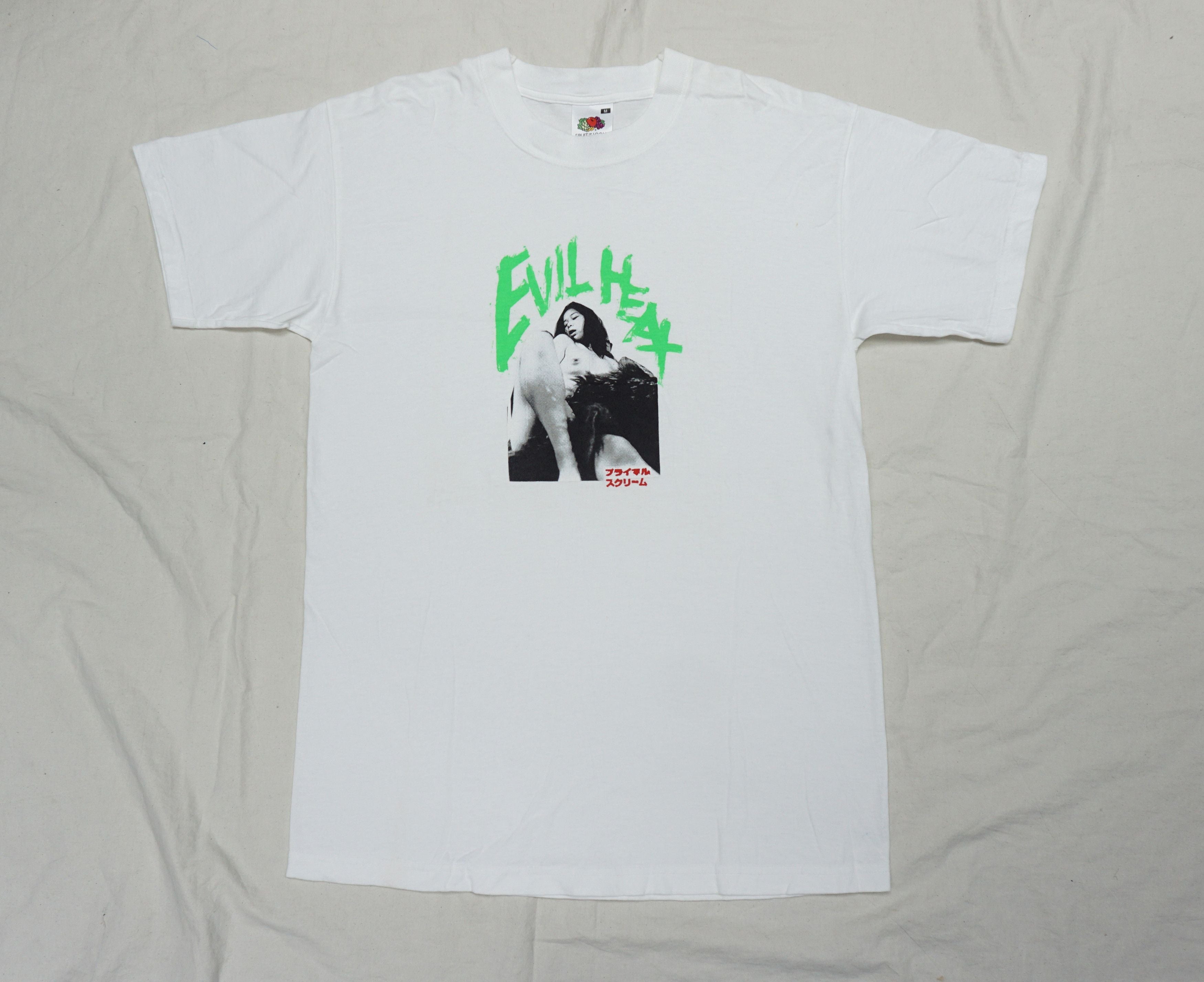 Vintage 00 S Primal Scream Evil Heat T Shirt Hoodie, Sweatshirt | FlexRushtees.com