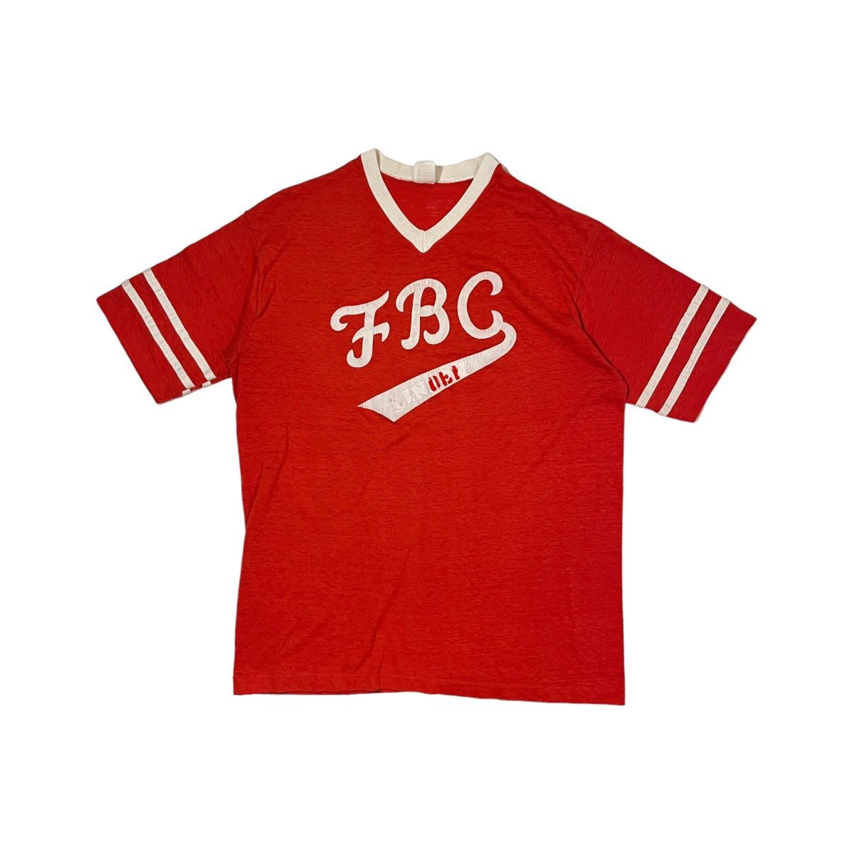 Vintage 60s Flock Fbc 46 Football Shirt