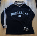 Other Korean Made Barcelona Rugby Style Knit Sweater With Collar