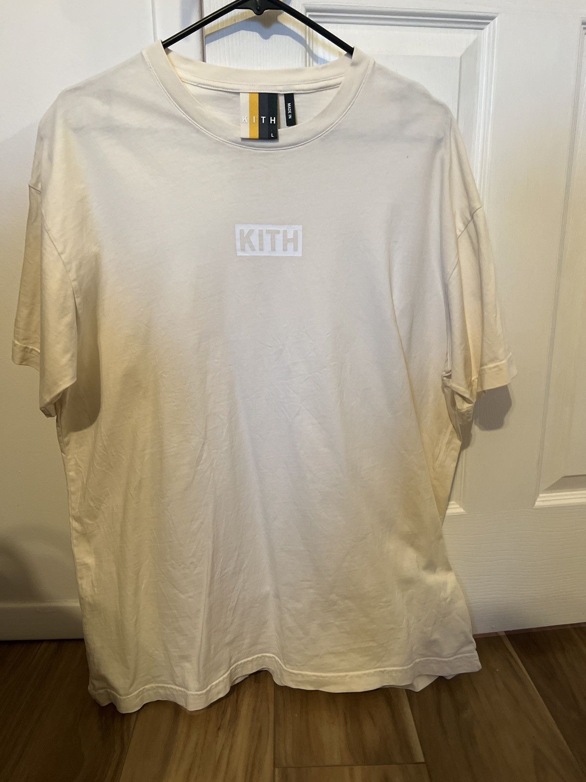 Kith Vintage Wash Tee Sandrift Hoodie, Sweatshirt | FlexRushtees.com