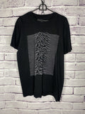 Band Tees Mens Joy Division Unknown Pleasures Overprint Logo Tee Hoodie, Sweatshirt | FlexRushtees.com