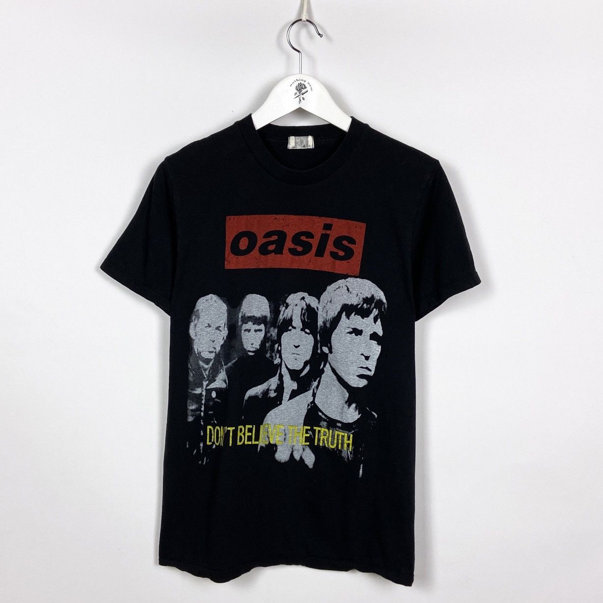 Band Tees Vintage 00s Oasis Don T Believe The Truth Y2k Rock Band Tee Hoodie, Sweatshirt | FlexRushtees.com
