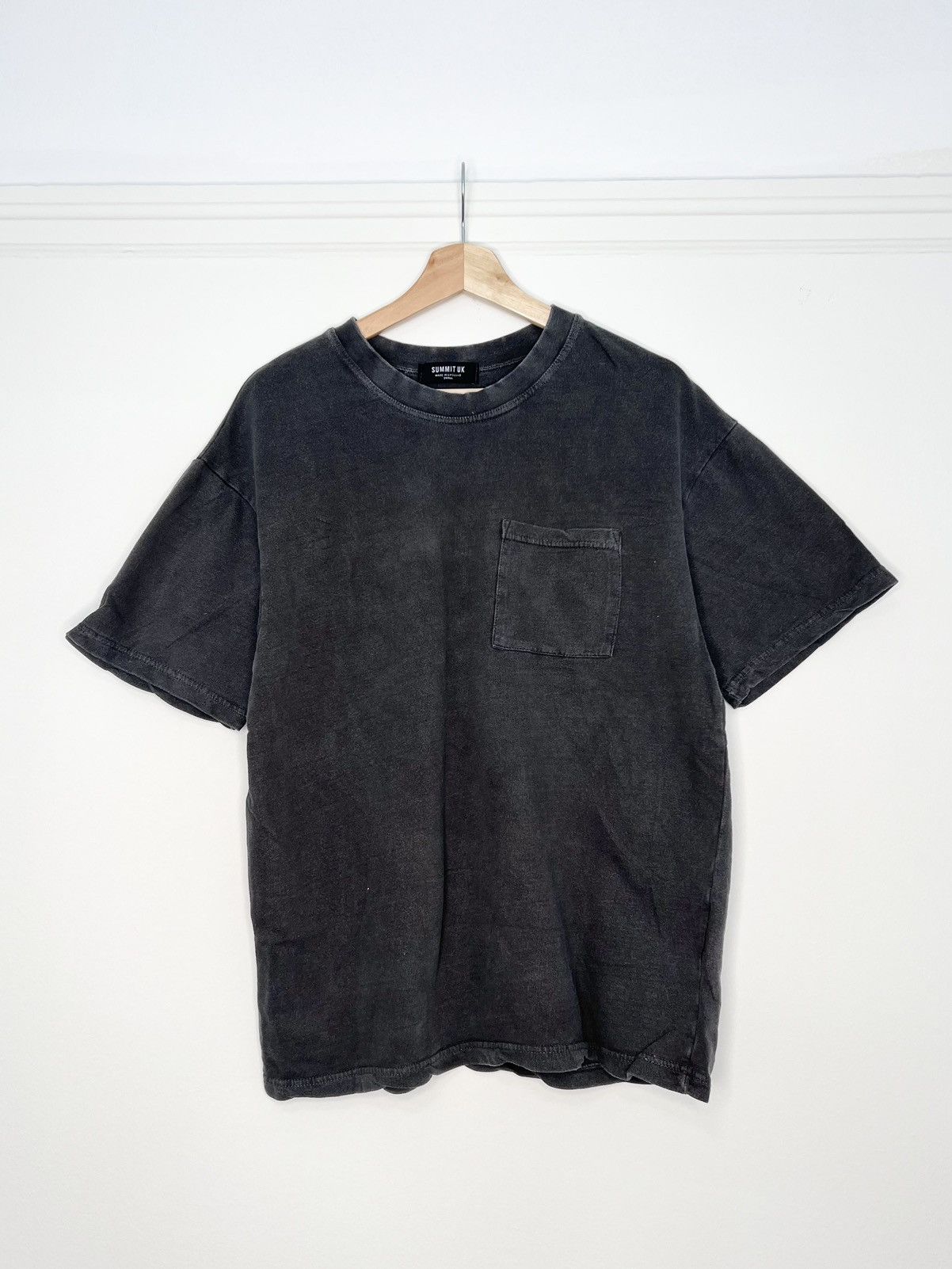 Clothing Summit Uk Pocket Tee Vintage Black Size S Hoodie, Sweatshirt | FlexRushtees.com