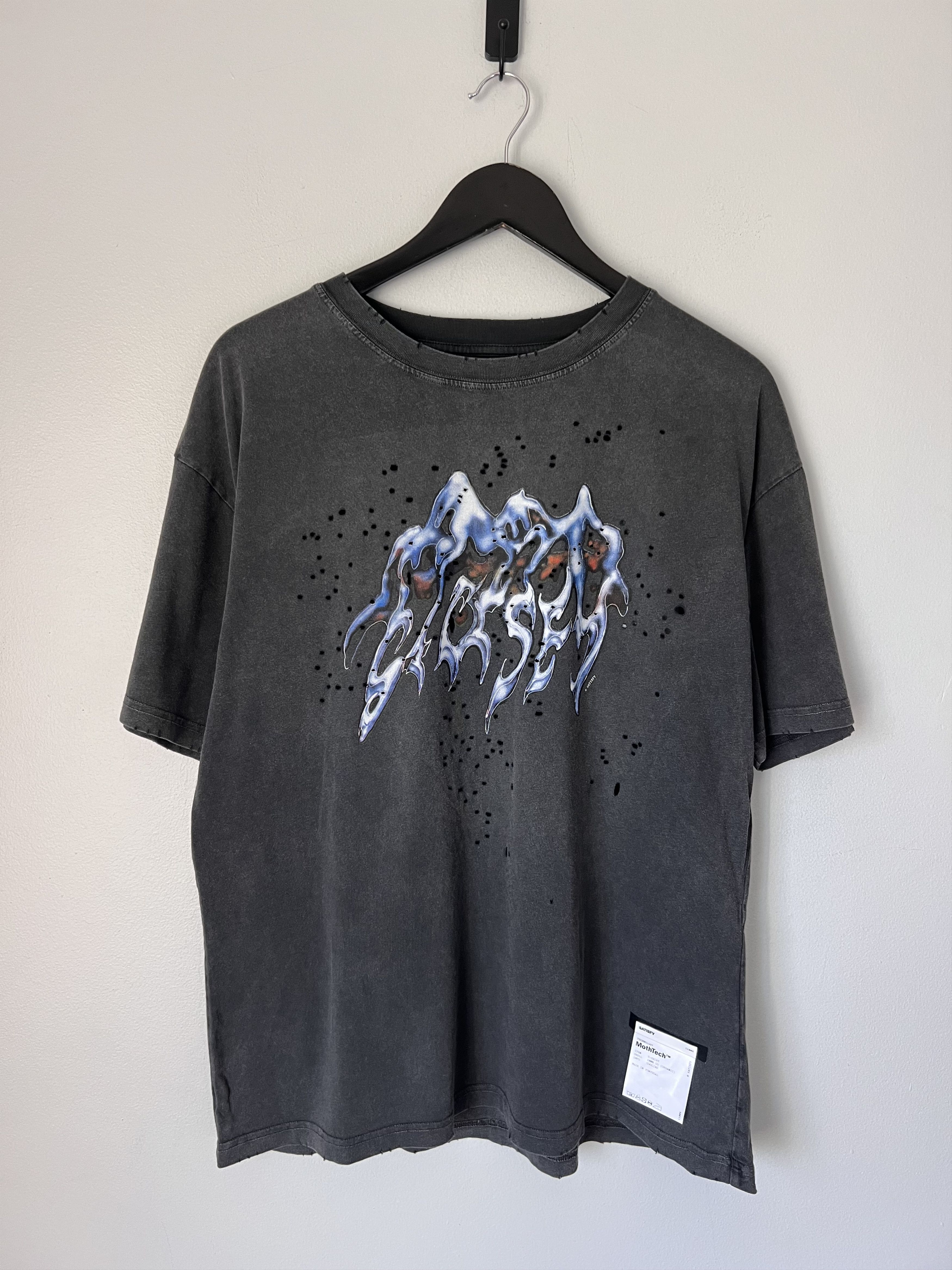Satisfy Running Trail Master Mothtech Tee In Black Hoodie, Sweatshirt | FlexRushtees.com