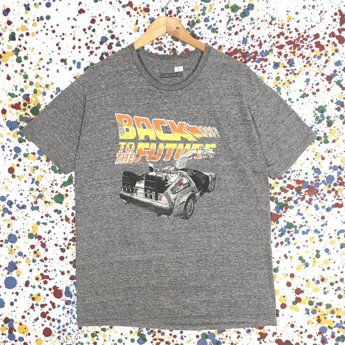 Vintage Rare Back To The Future Movie Tshirt Rayon 3 Blend Tees