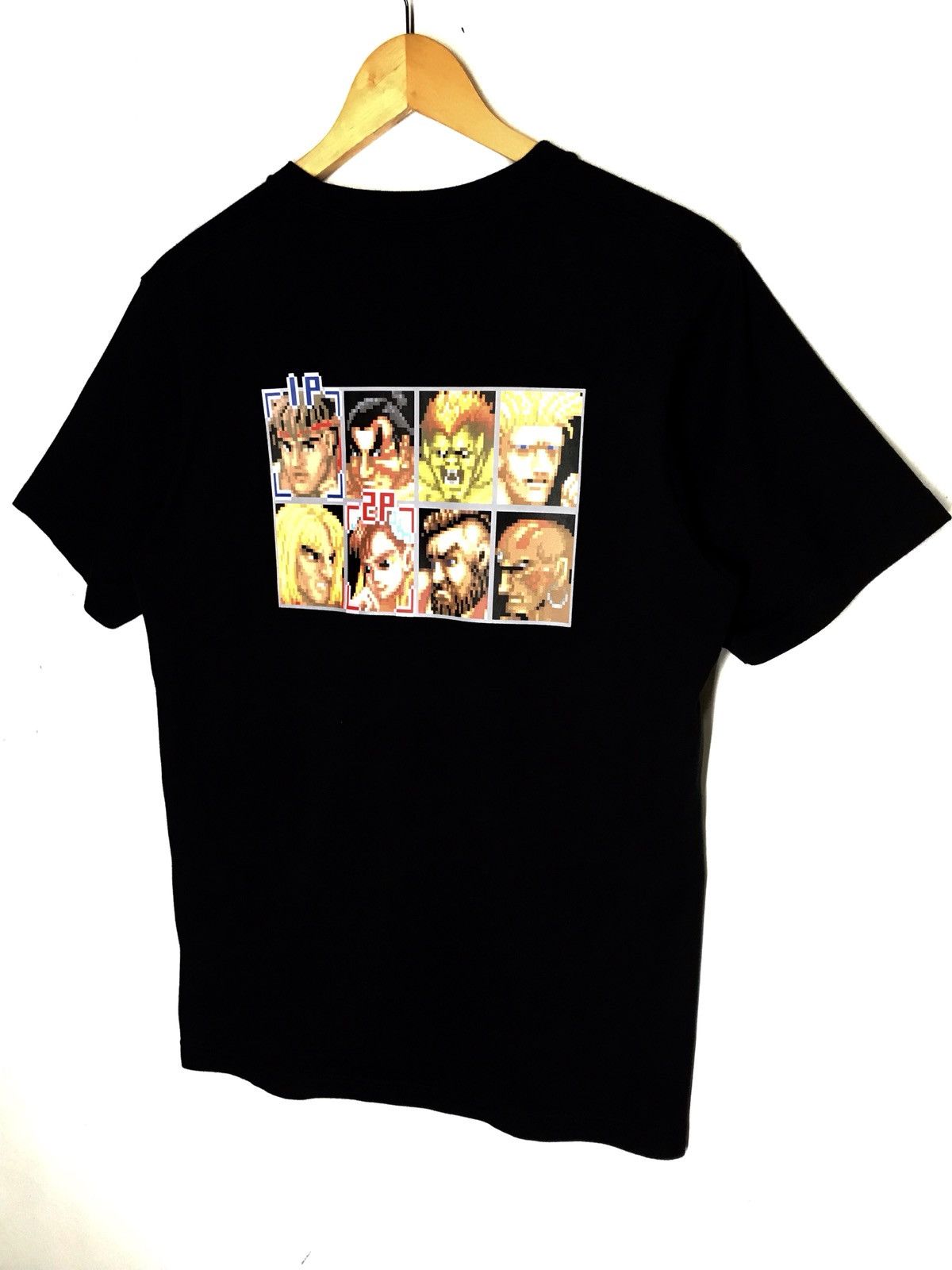 Vintage Street Fighter Capcom Embroidery Pocket Tee
