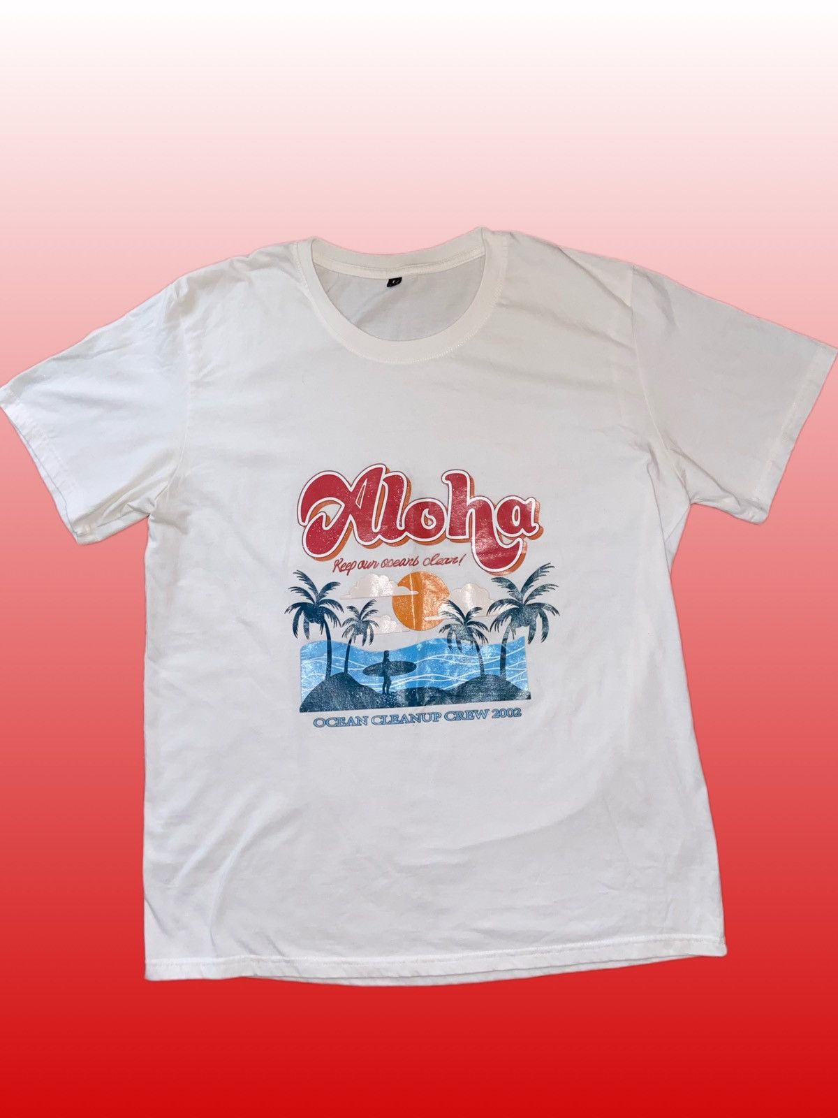 Vintage 2002 Aloha Ocean Clean Up Crew Tee