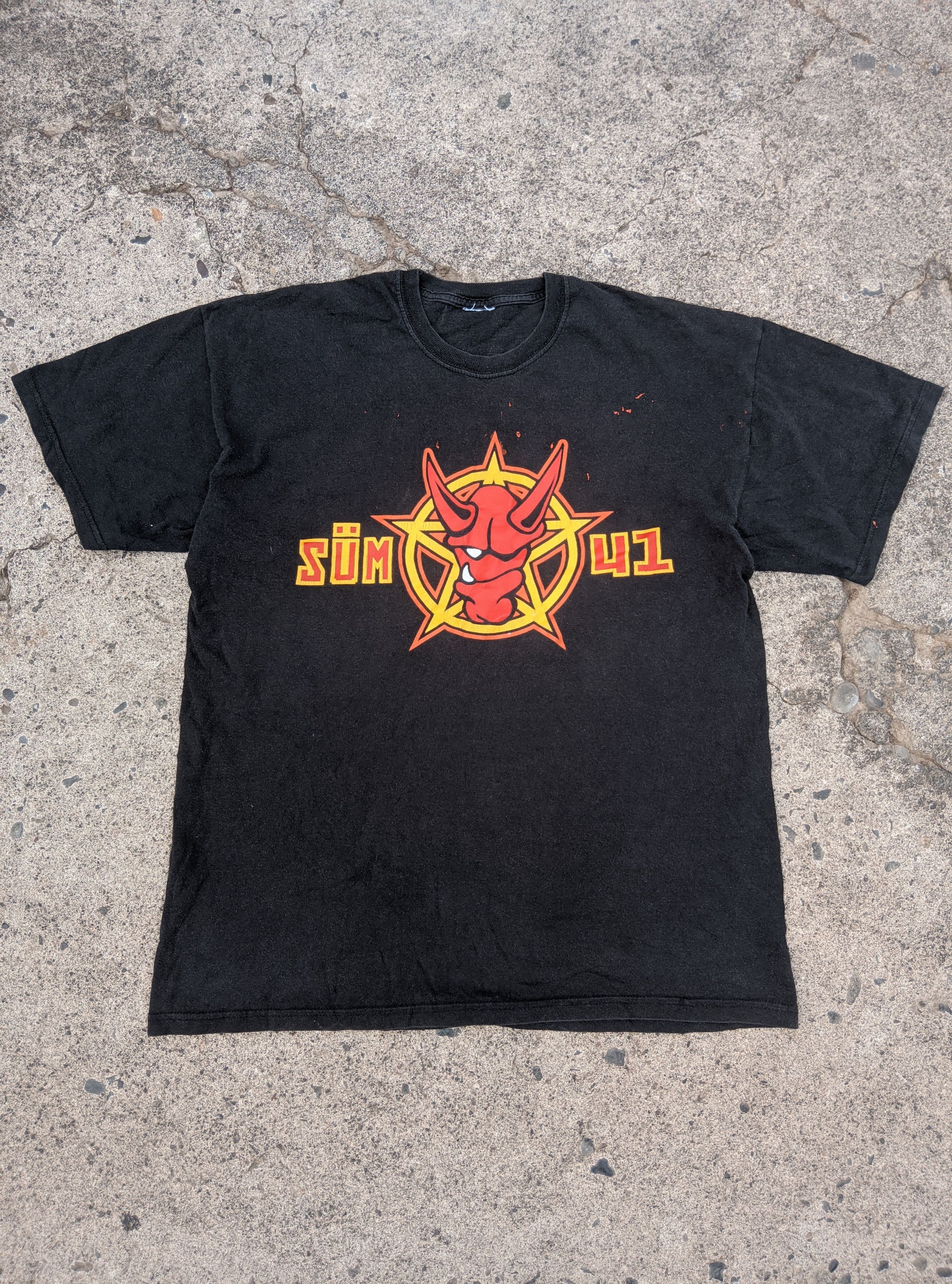 Vintage 2001 Sum41 Pop Punk Skate Punk T Shirt Hoodie, Sweatshirt | FlexRushtees.com