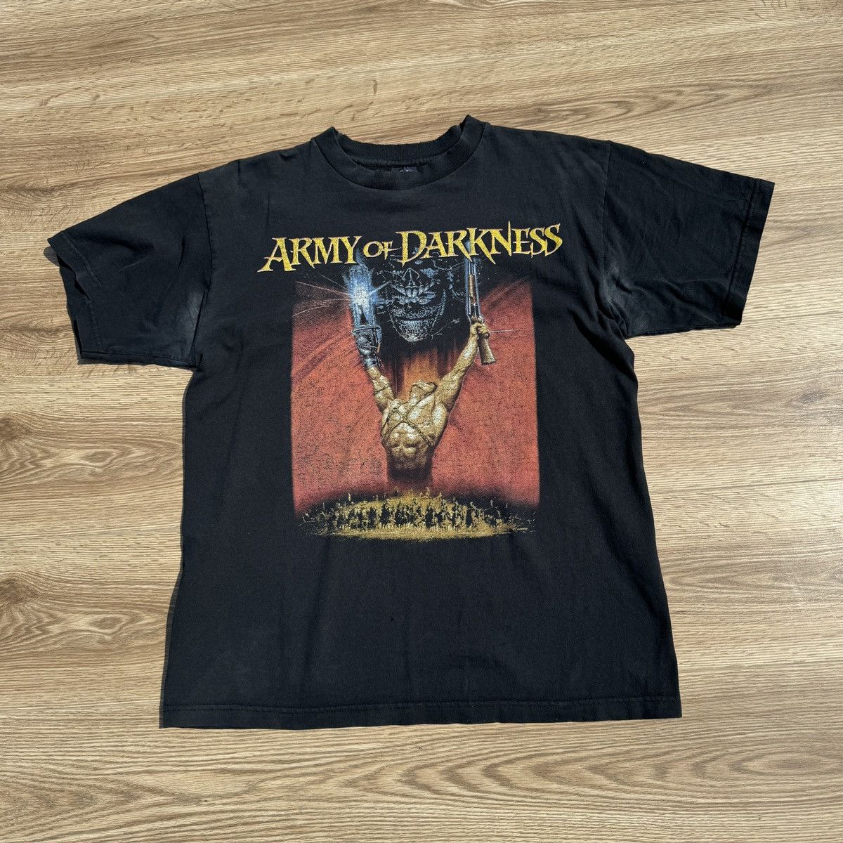 Vintage 90s Army Of Darkness Evil Dead Movie T Shirt